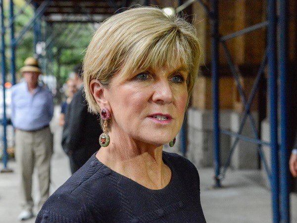 Ngoại trưởng Australia Julie Bishop. (Nguồn: Reuters)