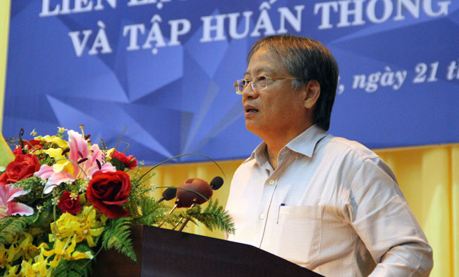 Phó Chủ tịch UBND thành phố Nguyễn Ngọc Tuấn phát biểu tại buổi lễ