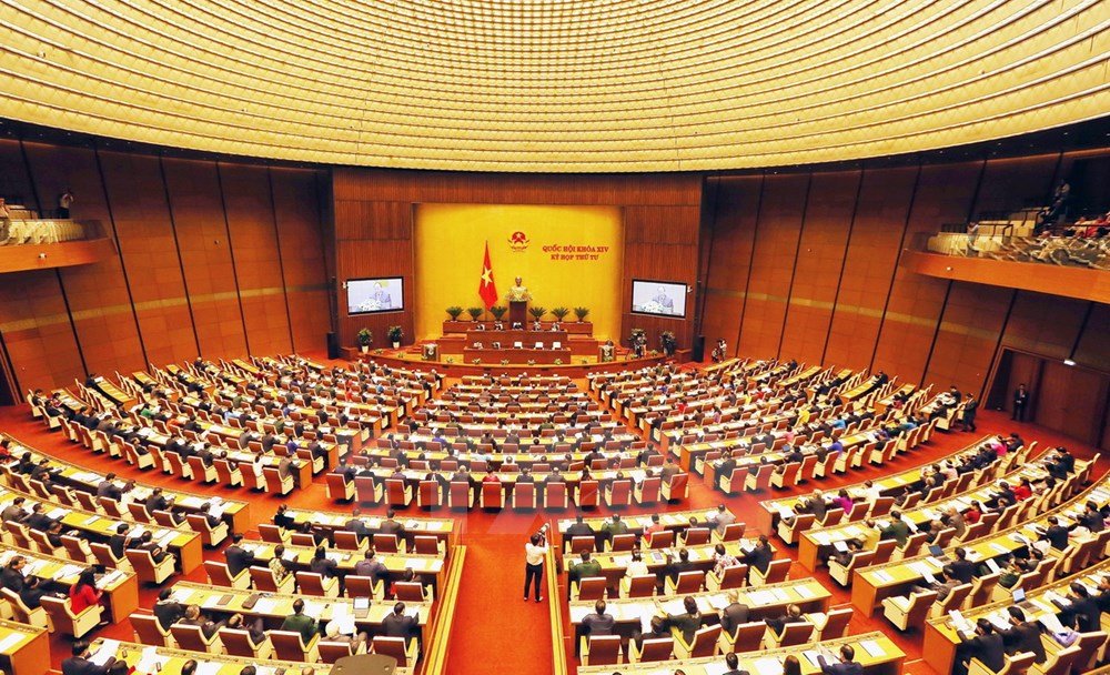 Đúng 9 giờ ngày 23/10/2017, kỳ họp thứ 4, Quốc hội khóa XIV khai mạc trọng thể tại Nhà Quốc hội, thủ đô Hà Nội.