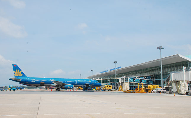 Sân bay Quốc tế Đà Nẵng sẵn sàng cho Tuần lễ Cấp cao APEC.Ảnh: N.T