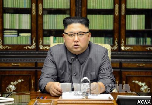 Nhà lãnh đạo Triều Tiên Kim Jong-un. Ảnh: Yonhap/TTXVN