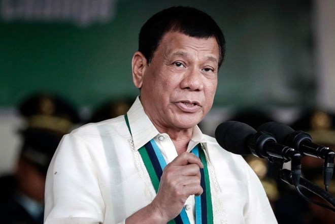 Philippine President Rodrigo Duterte. (Photo: EPA)