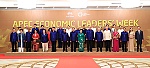 Chủ tịch nước và các nhà lãnh đạo kinh tế APEC chụp ảnh lưu niệm