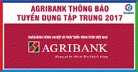 Ngân hàng Agribank tuyển dụng