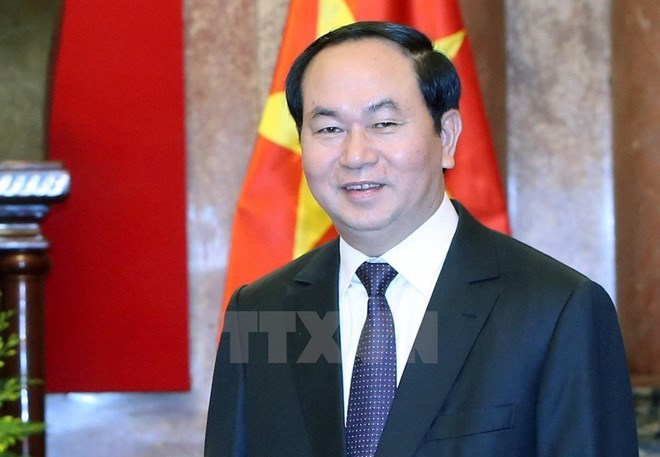 President Tran Dai Quang (Photo VNA)