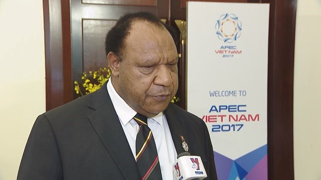 Rimbink Pato Obe, Minister of Foreign Affairs and Trade of Papua New Guinea (Photo: VNA)
