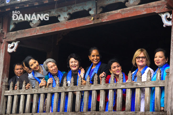  …. visiting the ‘Chua Cau’ (Japanese Covered Bridge), the symbol of Hoi An.