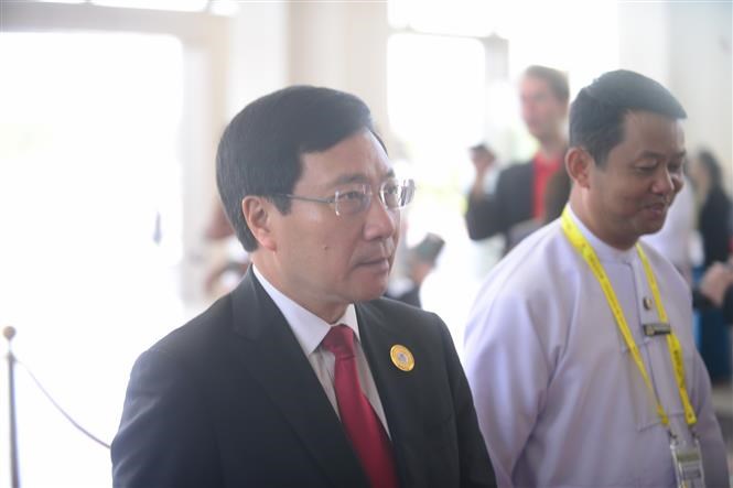 Deputy Prime Minister and Foreign Minister Pham Binh Minh is leading a Vietnamese delegation to the event (Photo VNA)