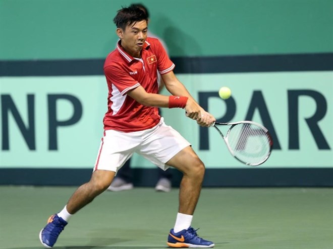 Top player Ly Hoang Nam (Photo: VNA)