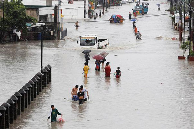 Philippines dự báo lượng mưa ở nhiều nơi sẽ cao hơn bình thường trong vài tháng tới.