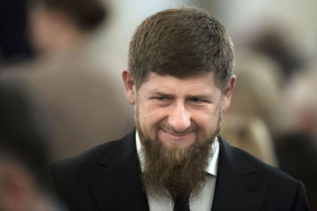 Ông Ramzan Kadyrov được sự ủng hộ của Điện Kremlin.  	Ảnh: AP