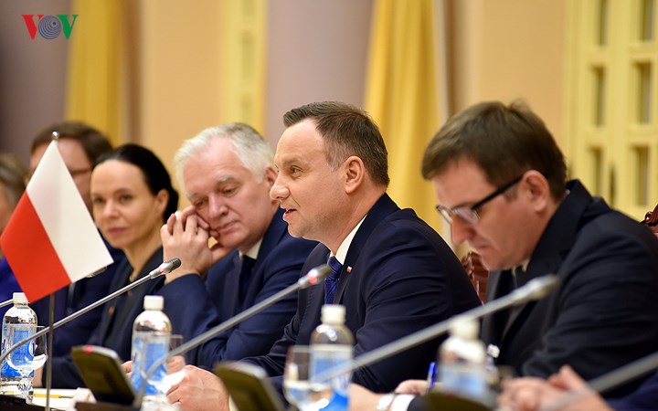 Chuyến thăm Việt Nam của Tổng thống Cộng hòa Ba Lan Andrzej Duda và Phu nhân sẽ thúc đẩy hơn nữa quan hệ hữu nghị truyền thống và hợp tác nhiều mặt giữa hai nước.