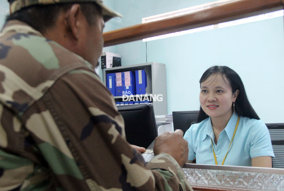  Another public servant showing her smiley face at work