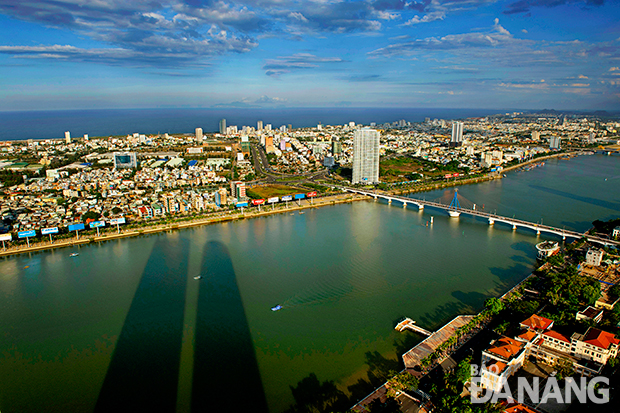 An impressive view of Da Nang (Photo: DNO/ Dang No)