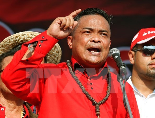 Thailand's Red Shirt leader Jatuporn Prompan (Photo: VNA)