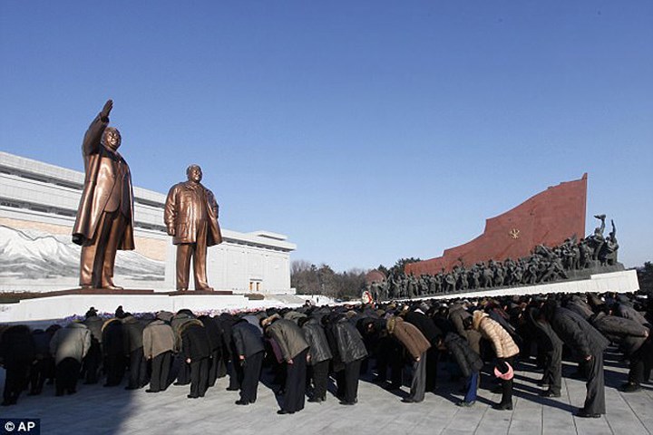 Ông Kim Jong-il qua đời vào ngày 17-12-2011. Ảnh: AP.