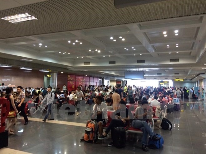 A corner of the Da Nang International Airport in Central Viet Nam. — Photo baohaiquan.vn