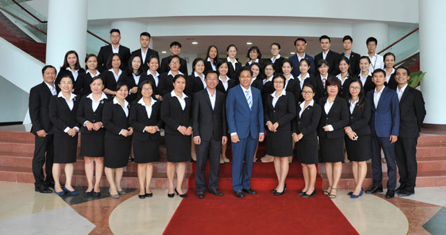 The personnel staff of the Department of Foreign Affairs