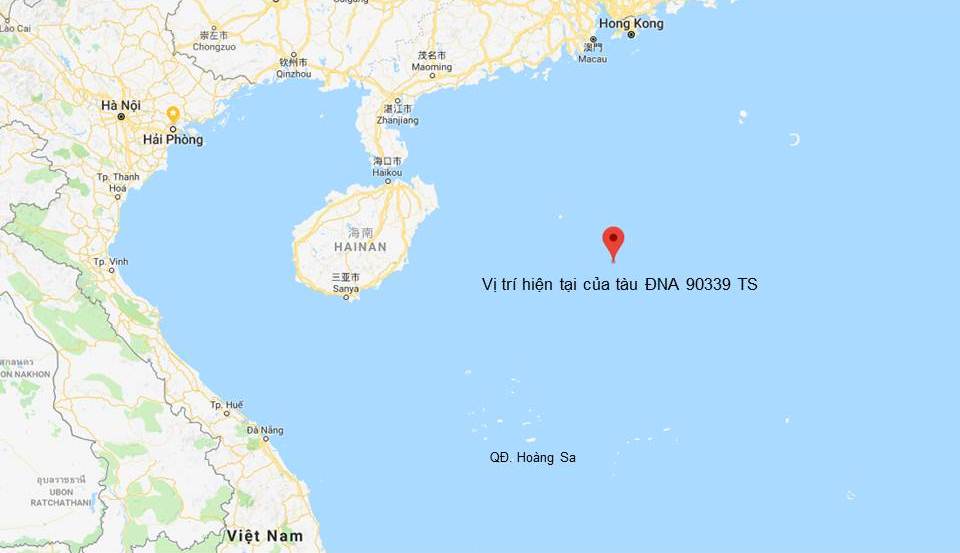 12 ngư dân Đà Nẵng gặp nạn trên biển