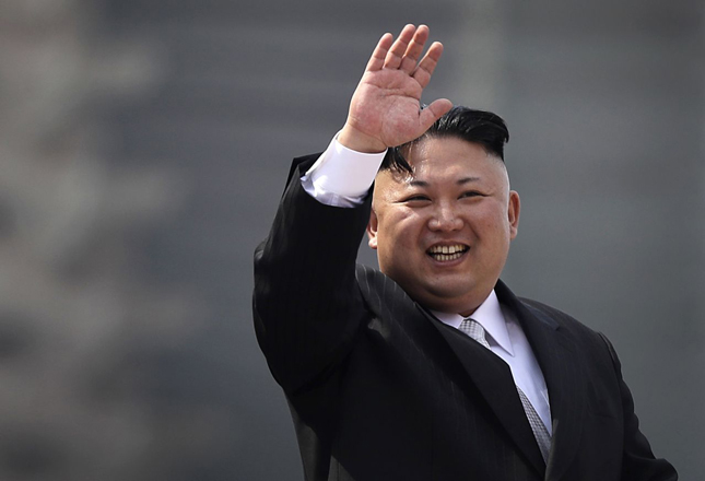 Ông Kim Jong-un kêu gọi giảm căng thẳng trên bán đảo Triều Tiên và cải thiện quan hệ với Hàn Quốc.					Ảnh: AP