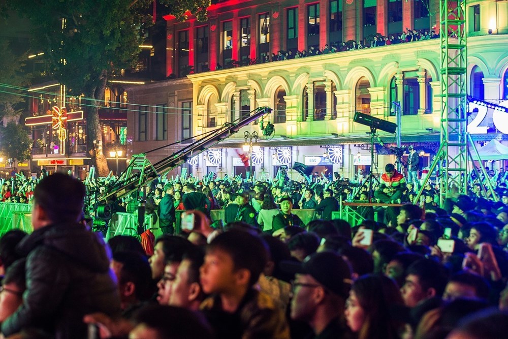Many art programmes were held in Hanoi to celebrate the New Year. (Source: VNA)