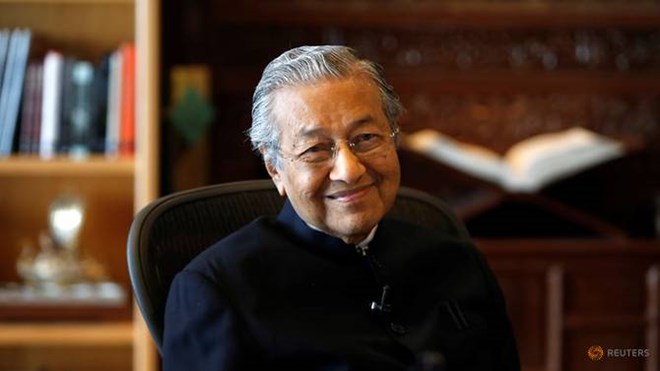 Former Malaysian prime minister Mahathir Mohamad (Source: Reuters)