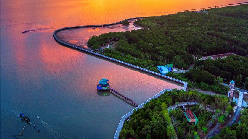 ‘Ca Mau Cape’, a photo by Nguyen Vinh Hien (Photo: vapa.org.vn) 