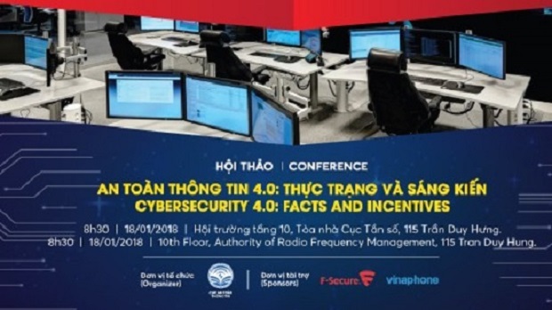 Poster for the conference (Photo: VNA)