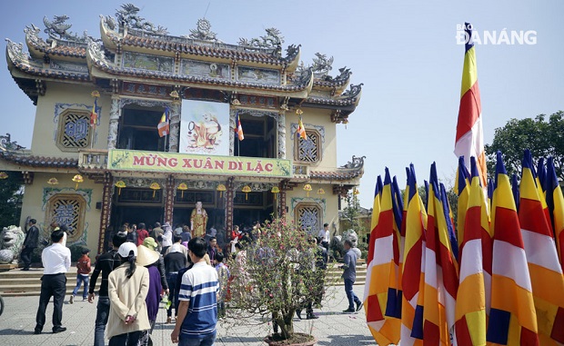 The Quang Minh Pagoda in Lien Chieu District 