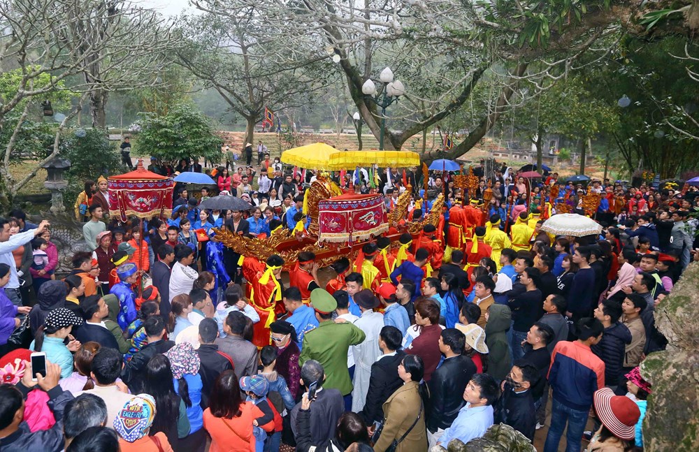 Giong Festival of Soc Temple in Soc Son district, Hanoi, also kicks off on February 21 (Photo: VNA)