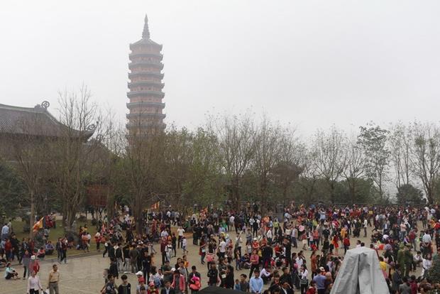 Bai Dinh Pagoda Festival in Gia Vien district, Ninh Binh province begins on 21 February (Photo: VNA) 