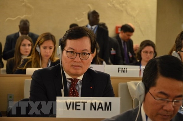 Vietnamese Ambassador Duong Chi Dung, head of the Vietnamese permanent mission to the UN, WTO and other international organisations in Geneva. (Source: VNA)