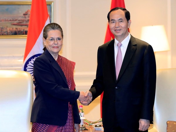 Hoạt động của Chủ tịch nước Trần Đại Quang trong chuyến thăm Ấn Độ