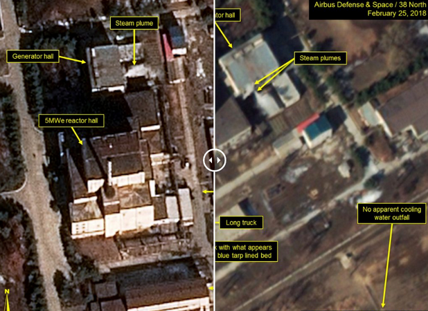 Trang 38 North: Lò phản ứng hạt nhân Triều Tiên có dấu hiệu hoạt động