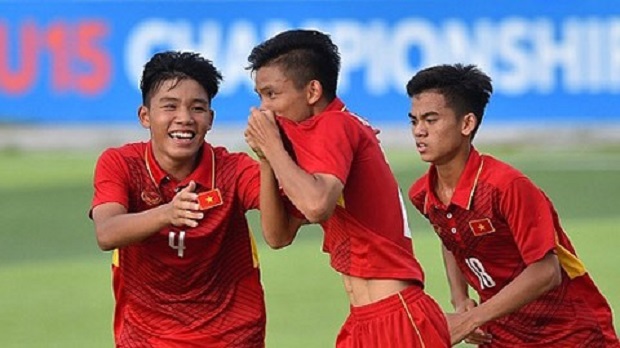 The Viet Nam national U16 team (Photo thethaovietnam.vn) 
