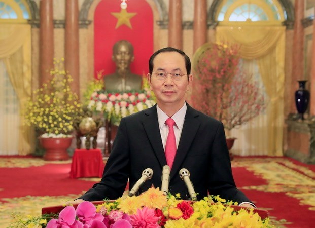 Vietnamese President Tran Dai Quang (Source: VNA)