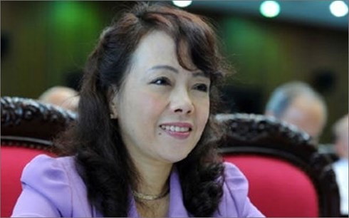 Bộ trưởng Bộ Y tế Nguyễn Thị Kim Tiến không còn tên trong danh sách GS, PGS năm 2017 (ảnh: Lao động)