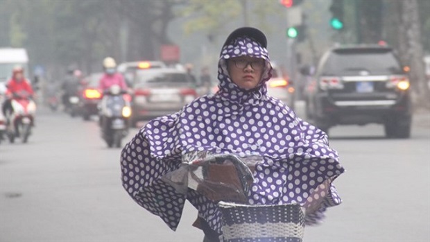 Thunderstorm and rainfall are predicted in Ha Noi. (Photo thanhnien.vn)