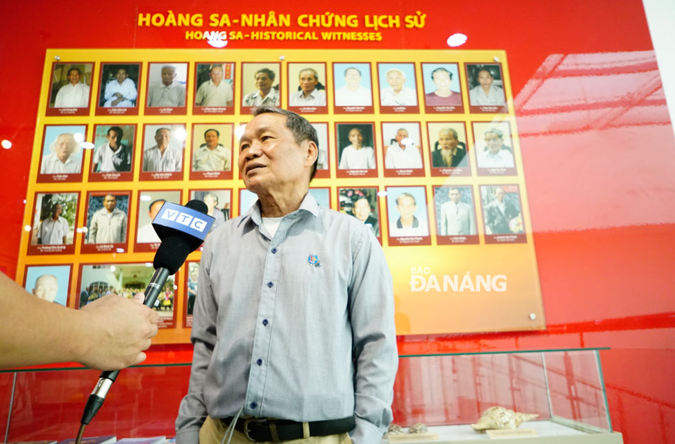  Here are the portraits of historical witnesses who once served on the archipelago. An ex-serviceman is recalling his unforgettable memories of Hoang Sa