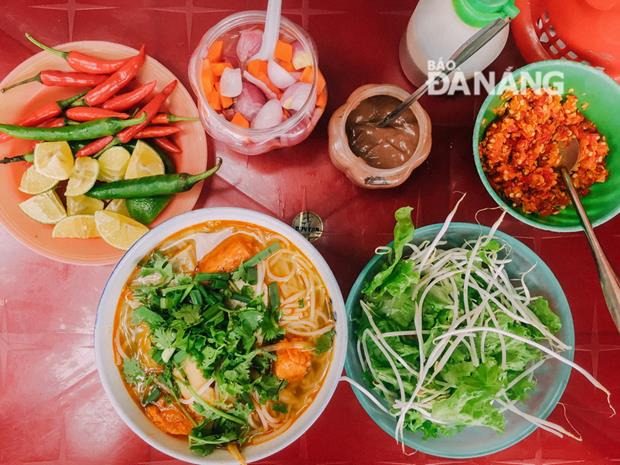 Tasty ‘bun cha ca’ (fish cake noodles), one of the city's signature dishes