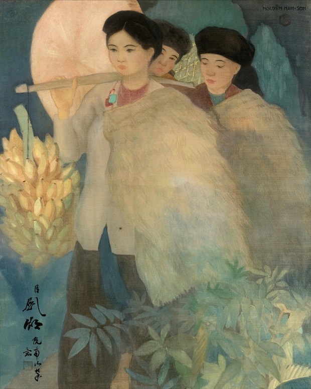 Thon Nu Bac Ky (Peasants of Tonkin) by painter Nguyen Nam Son (Photo: VNA)