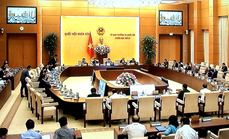 Khai mạc phiên họp thứ 23 của Ủy ban Thường vụ Quốc hội