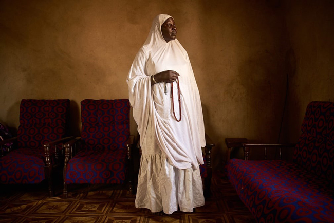 Houssa Nientao, 64 tuổi là một trong những nữ tu Hồi giáo giữ vai trò lãnh đạo và giảng dạy hiếm hoi ở Bamako, Mali.
