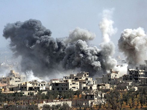 Chiến tranh đang tàn phá đất nước Syria. (Ảnh: ABC News)