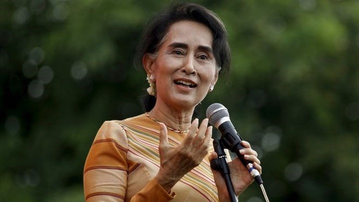 Năm 1948-1957, bà Aung San Suu Kyi học tại Tu viện St.Francis, Rangoon, Myanmar; năm 1957-1960, học Trường Trung học Methodist English, Rangoon, Myanmar (ảnh: Reuters)