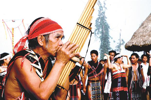  A village patriarch of the Co Tu ethnic minority community in Quang Nam Province’s Tay Giang District