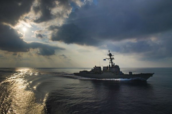 US Navy’s guided-missile destroyer USS Halsey (Source: thediplomat.com)