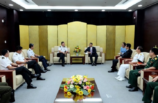  At the reception (Photo: danang.gov.vn)