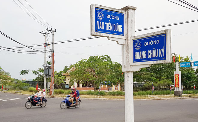 Con đường mang tên GS Hoàng Châu Ký