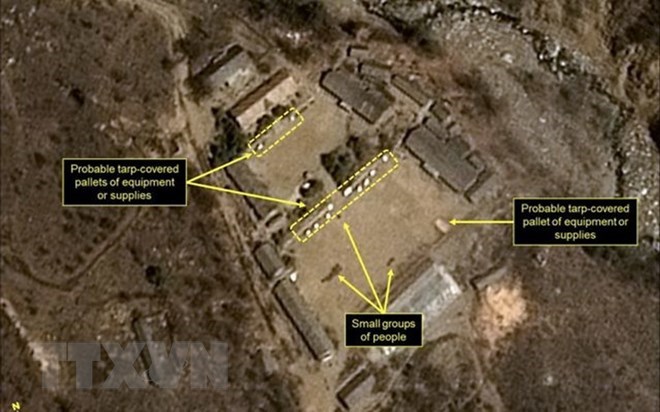 Triều Tiên tuyên bố triển khai đóng cửa khu vực thử hạt nhân